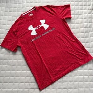 Under Armour Men's Bold Red Tee